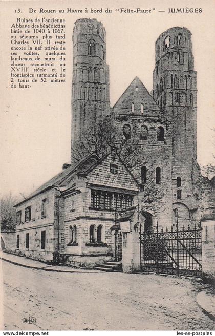 76 JUMIEGES ABBAYE DE JUMIEGES