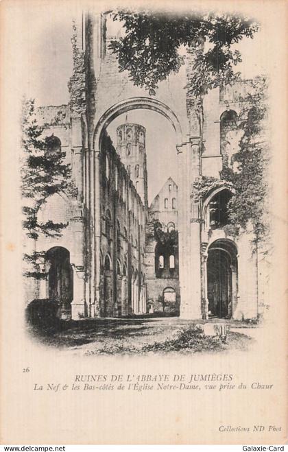 76 JUMIEGES ABBAYE DE JUMIEGES