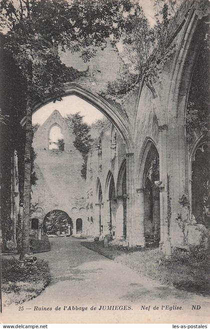 76 JUMIEGES ABBAYE DE JUMIEGES