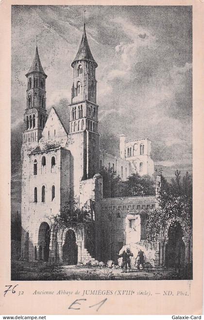 76 JUMIEGES ABBAYE DE JUMIEGES