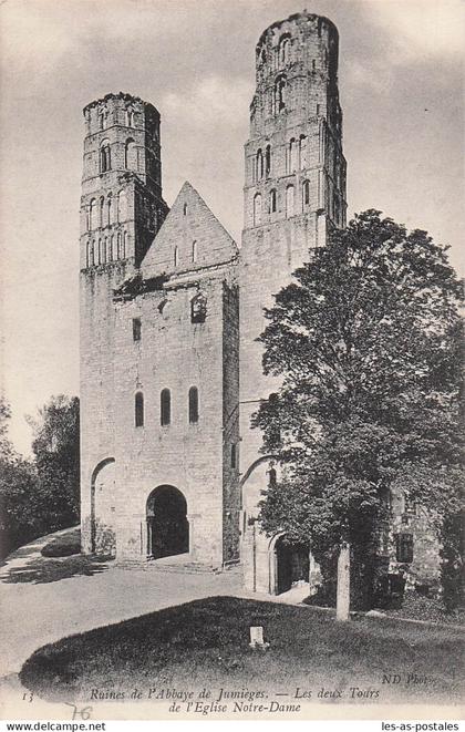 76 JUMIEGES ABBAYE DE JUMIEGES