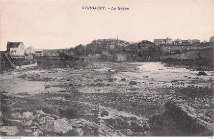 Kersaint -  La Greve  - CPA °J