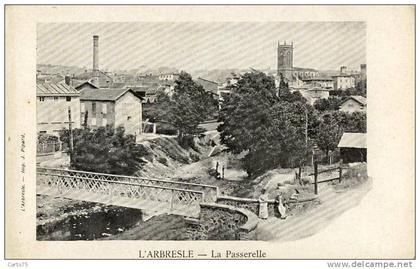 L'ARBRESLE 69 - Passerelle