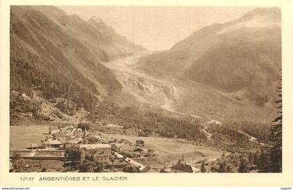 CPA Argentieres et le Glacier