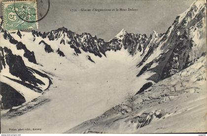 CPA Glacier d'Argentieres et le Mont Dolent