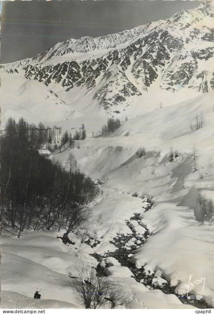 CPM Vallee d'Argentieres (Hte Savoie) l'Arve vers le Col de Balme