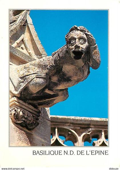 Carte Postale - 51 - L'Epine - Basilique Notre Dame de l'Epine - Une gargouille - CPM - Carte Neuve - Voir Scans Recto-V