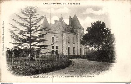 CPA L'Hermenault Le Chateau des Moulieres