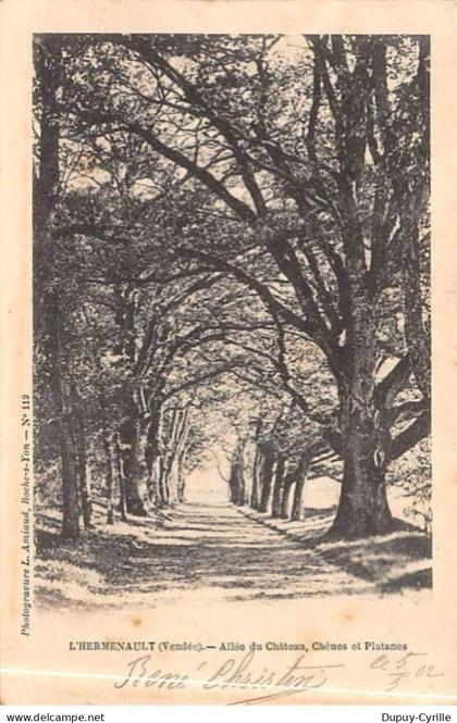 L'HERMENAULT - Allée du Château - très bon état