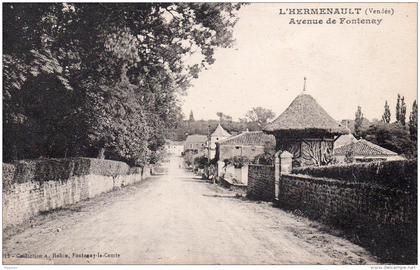 L'Hermenault : avenue de Fontenay