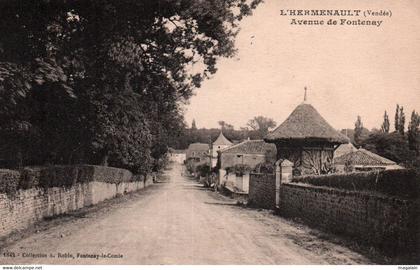 L'Hermenault : avenue de Fontenay