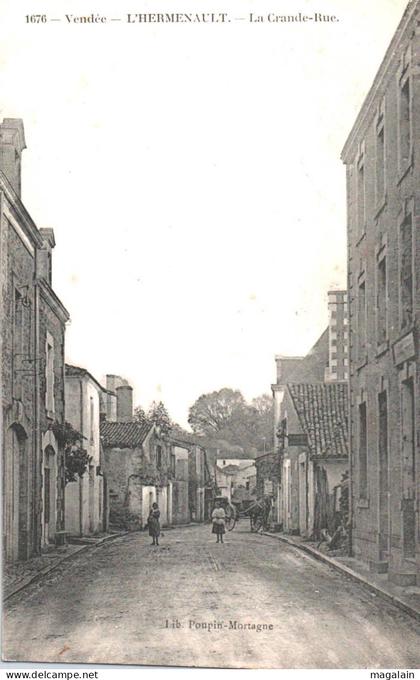 L'Hermenault : la grande rue