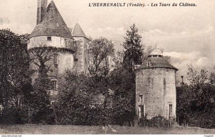 L'Hermenault : les tours du château
