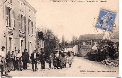 L'Hermenault : rue de la Poste
