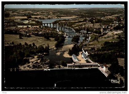 86 L'Isle-Jourdain vue aerienne pont viaduc D86D C86112C RH074243