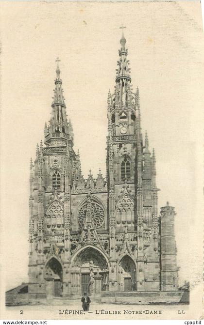 CPA L'Epine l'Eglise Notre Dame