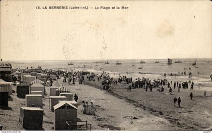 CPA La Bernerie La Plage et la Mer