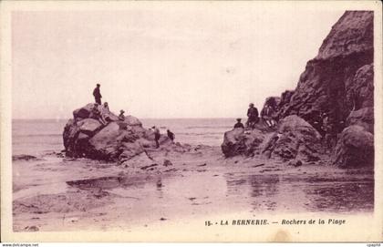 CPA La Bernerie Rochers de la Plage