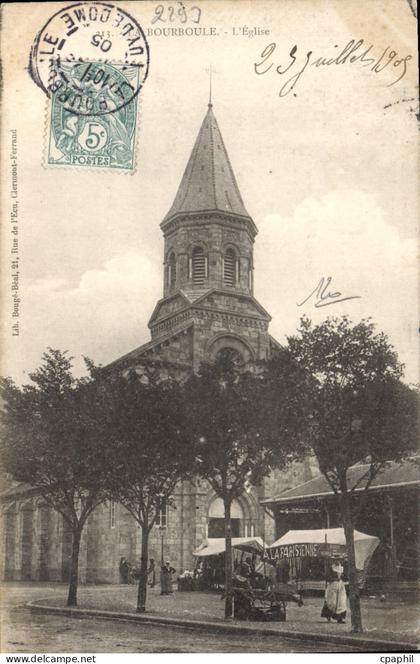 CPA La Bourboule L'Eglise