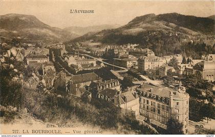 CPA La Bourboule Vue generale