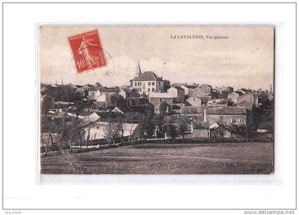 12 LA CAVALERIE Vue Générale, ed Vitalis, 1914