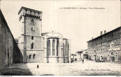 CPA La Chaise Dieu Abbaye Tour Clementine