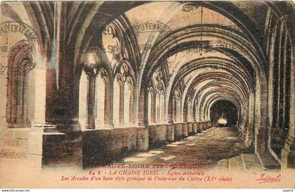 CPA La Chaise Dieu Eglise Abbatiale