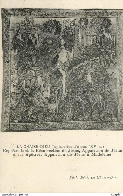 CPA La Chaise Dieu Tapisseries d'Arras