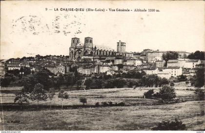 CPA La Chaise Dieu Vue generale