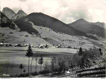 74 - La Chapelle-d'Abondance - Vue générale - Mention Photographie Véritable - Carte dentelée - CPSM grand format - Etat