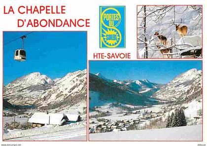Carte Postale - 74 - La Chapelle d'Abondance - Multivues - Hiver - Neige - CPM - Voir Scans Recto-Verso - Poscard - Cart