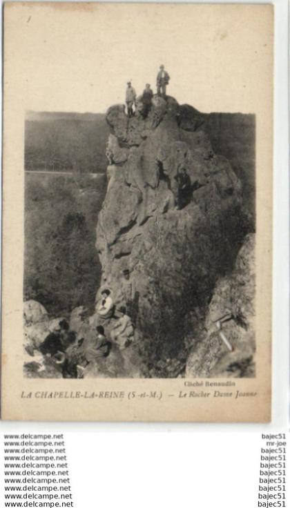 1 cpa La chapelle la reine