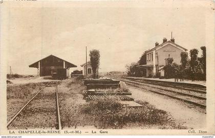 LA CHAPELLE LA REINE la gare