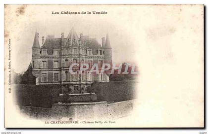 CPA Les Chateaux De La Vendee La chataigneraie Chateau Bailly Du Pont
