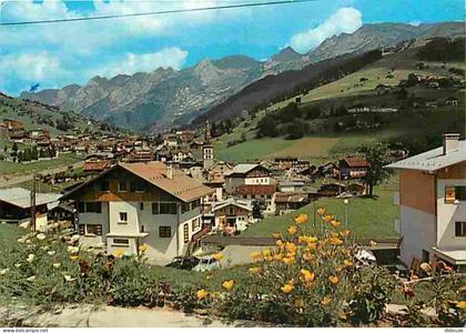 74 - La Clusaz - Vue Générale - La Chaine des Aravis - CPM - Voir Scans Recto-Verso