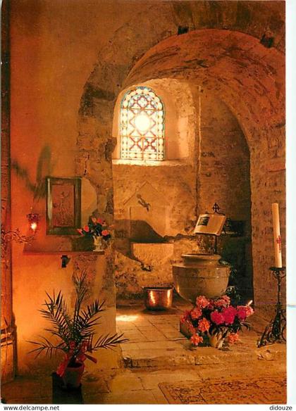 38 - La Cote Saint André - L'Eglise construite à partir de 1081 - La chapelle baptismale - Carte Neuve - CPM - Voir Scan