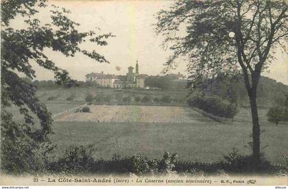 Carte Postale Ancienne - 38 - La Cote Saint André - La Caserne - ancien séminaire - CPA - Voir Scans Recto-Verso - Posca