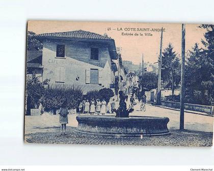 LA COTE SAINT ANDRE : Entrée de la Ville - très bon état
