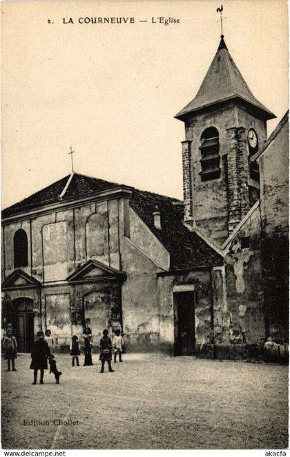 CPA LA COURNEUVE L'Eglise (1353335)