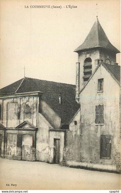 CPA La Courneuve Seine l'Eglise