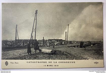 LA COURNEUVE (93) - CATASTROPHE DE LA COURNEUVE