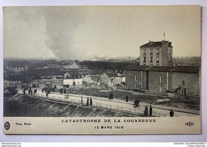 LA COURNEUVE (93) - CATASTROPHE DE LA COURNEUVE