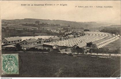 CPA LA COURTINE Camp de la Courtine - 1re Brigade (1144066)