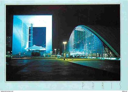 92 - La Défense - Le CNIT et la Grande Arche - Vue de Nuit - CPM - Voir Scans Recto-Verso