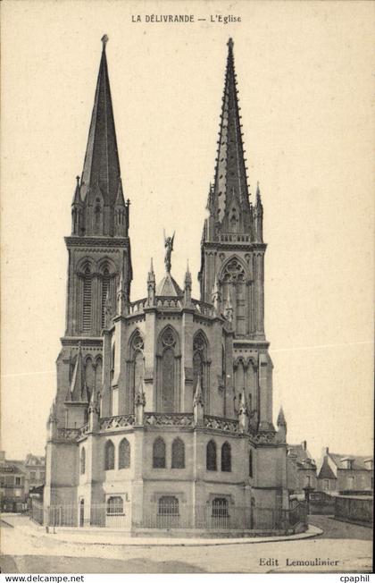 CPA La Delivrande L'Eglise