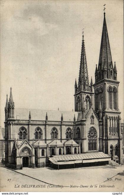 CPA La Delivrande Notre Dame de la Delivrande