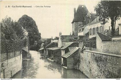CPA La Ferte Bernard Coin des Artistes