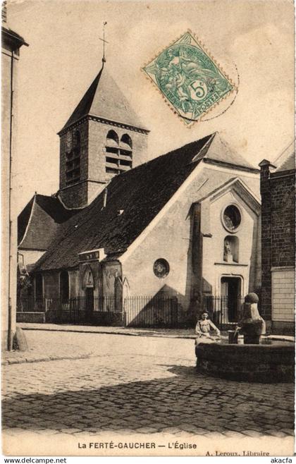 CPA LA FERTE-GAUCHER Eglise (1329160)