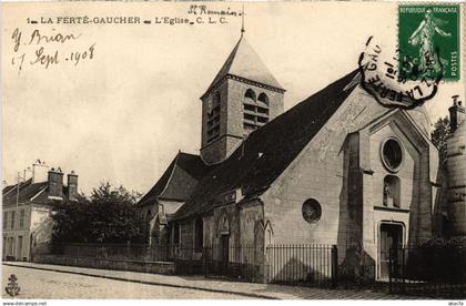 CPA LA FERTE-GAUCHER l'Eglise (1272975)