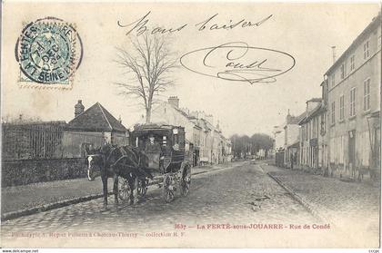 CPA La Ferté-sous-Jouarre Rue de Condé